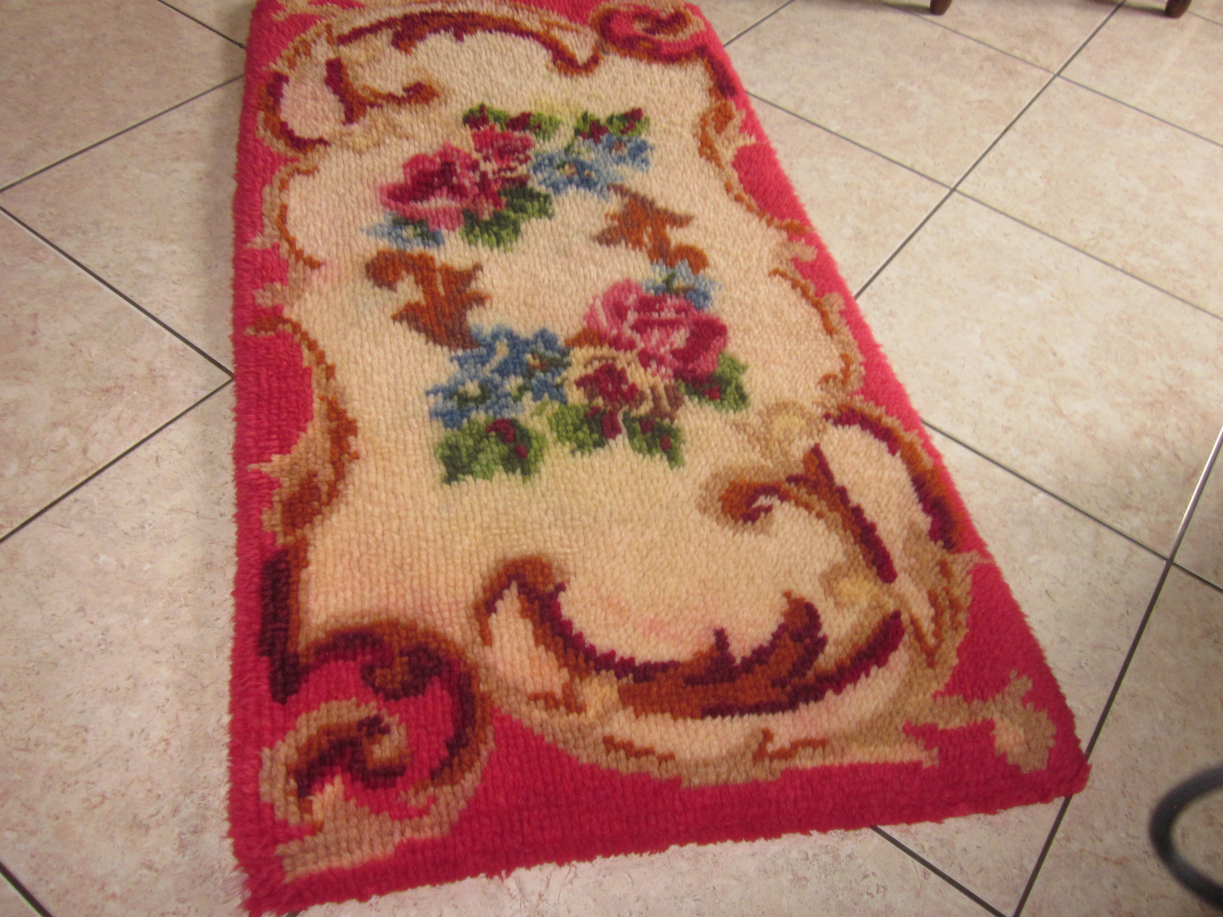 Wool rug 66x126cm