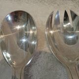 2-piece silver-plated salad set, Monaco Grand Prix model, 24.6cm