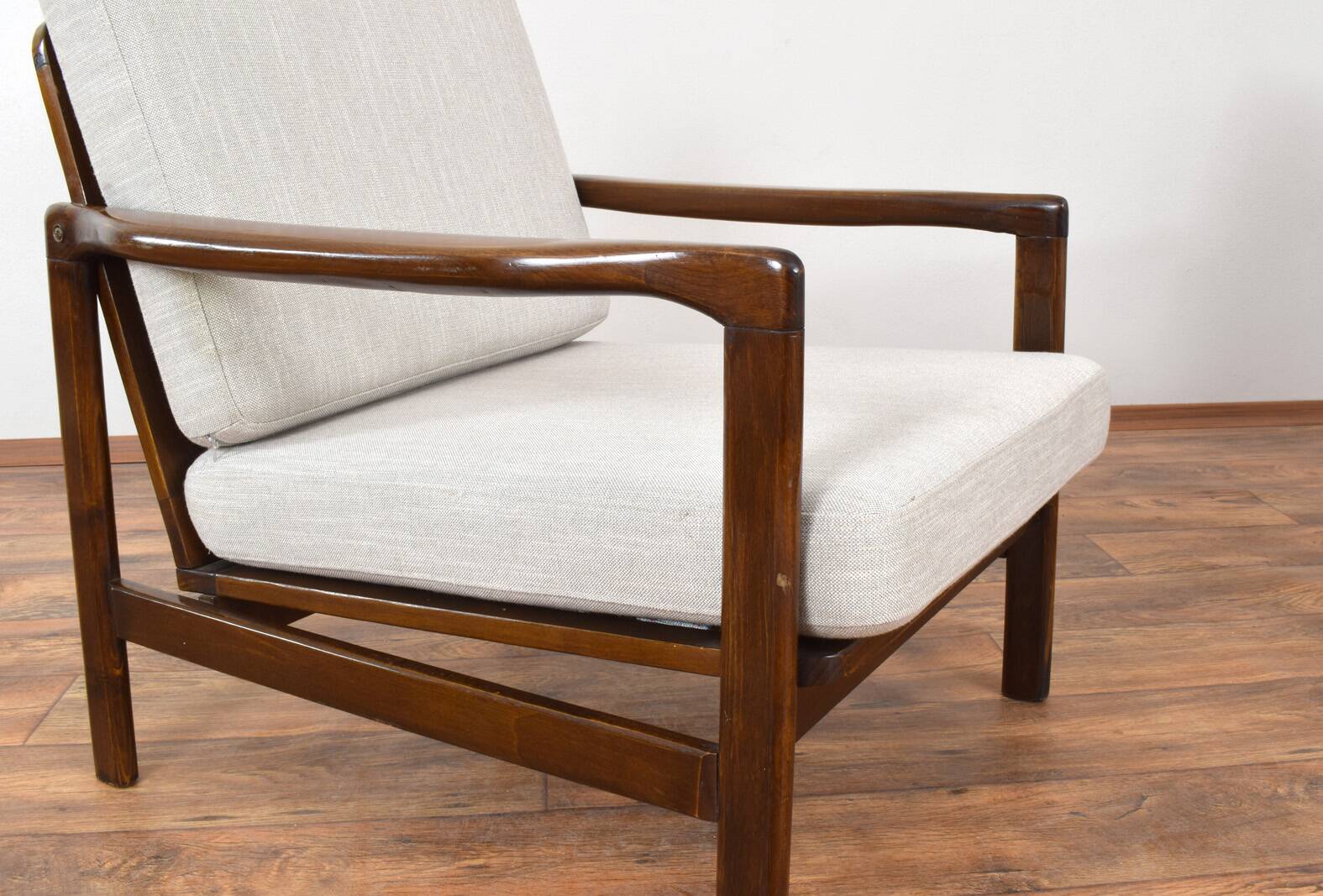 Mid-Century Lounge Chairs by Z. Bączyk, 1960s, Set of 2