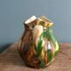 Handcrafted ceramic milk jug