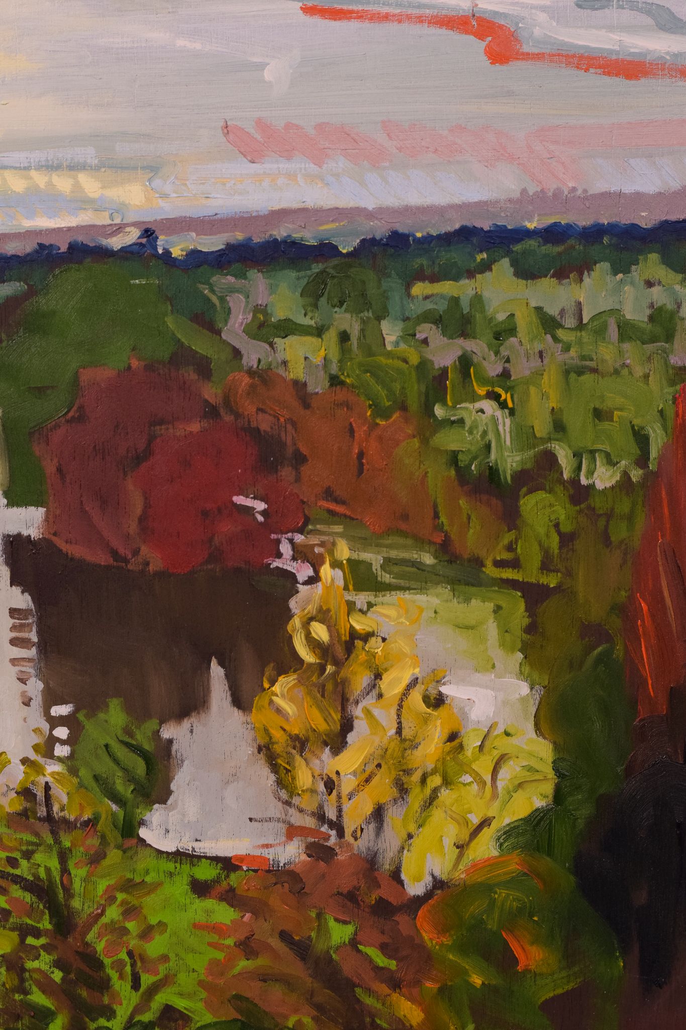 Richmond Terrace, Coucher de soleil d’automne