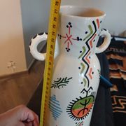 Berber Art Vase in Ceramic (30 cm) - Unique New Piece by a Ma