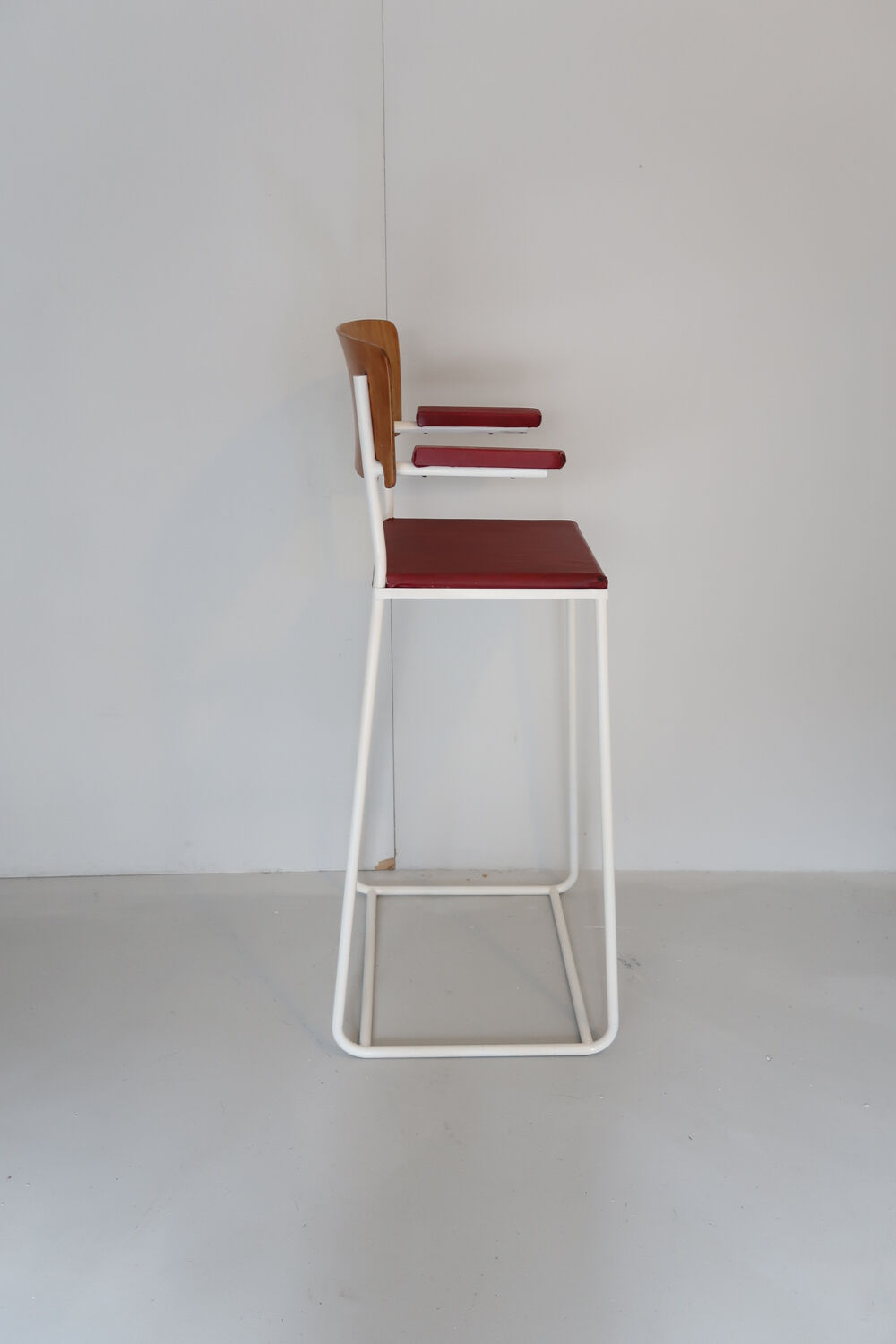 Vintage children's hairdresser chair 1950 Italy