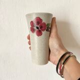 Glasses in vintage floral stoneware