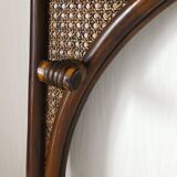 Vintage bamboo wall coat rack