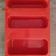Large vintage Prisunic shelf by Jean Lin Viaud from the 70s.