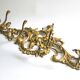 Bronze coat rack in Imperial style from the 1950s.