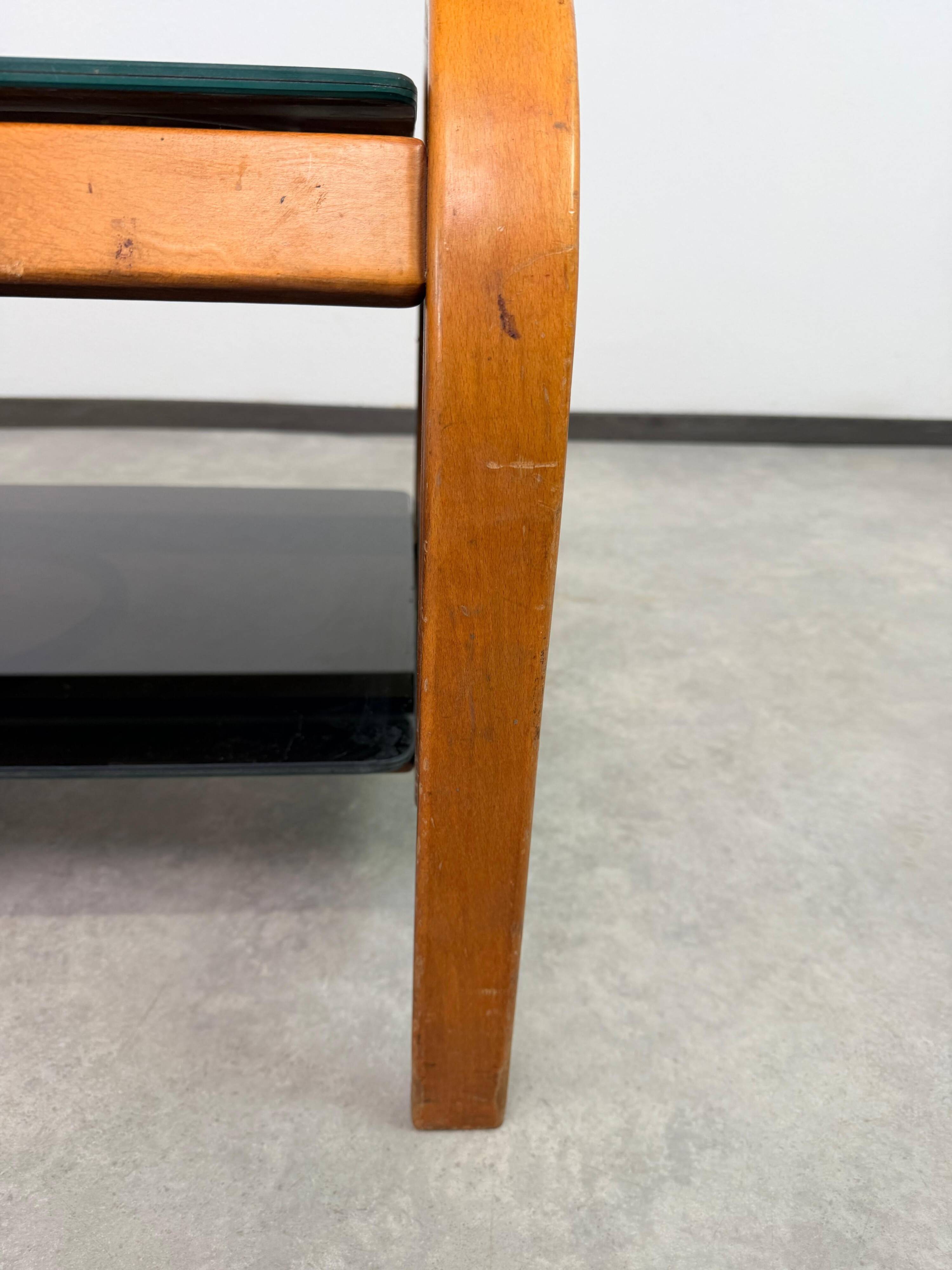Mid-century modern coffee table by Thonet Debrecen.