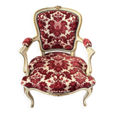 Fauteuil cabriolet style Louis XV