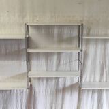 String-style metal wall shelf - 1960s