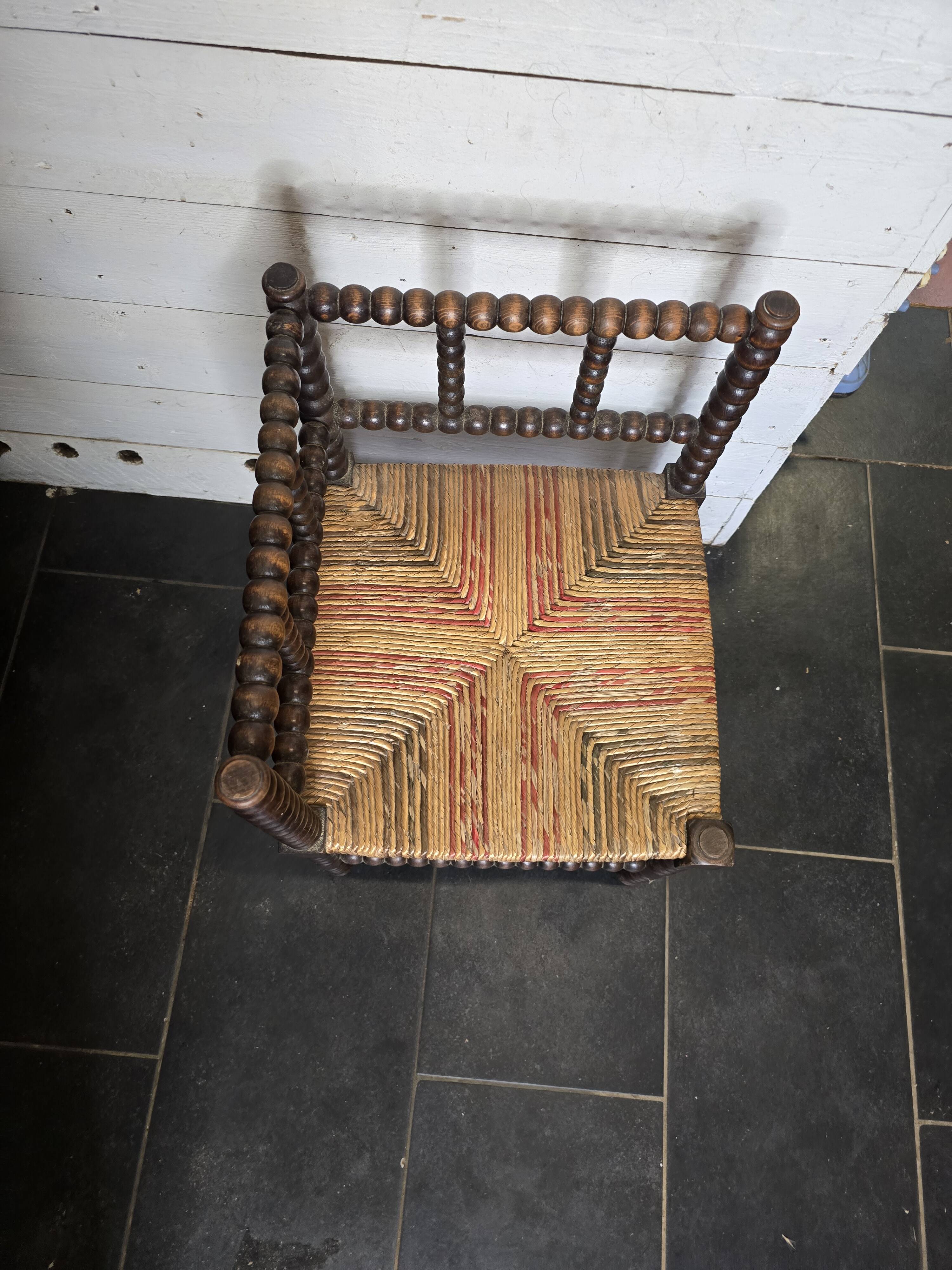 Fireplace corner armchair