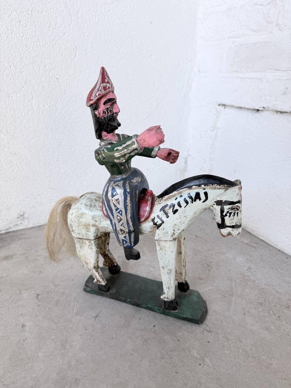 Folk Art statuette horse Guatemala