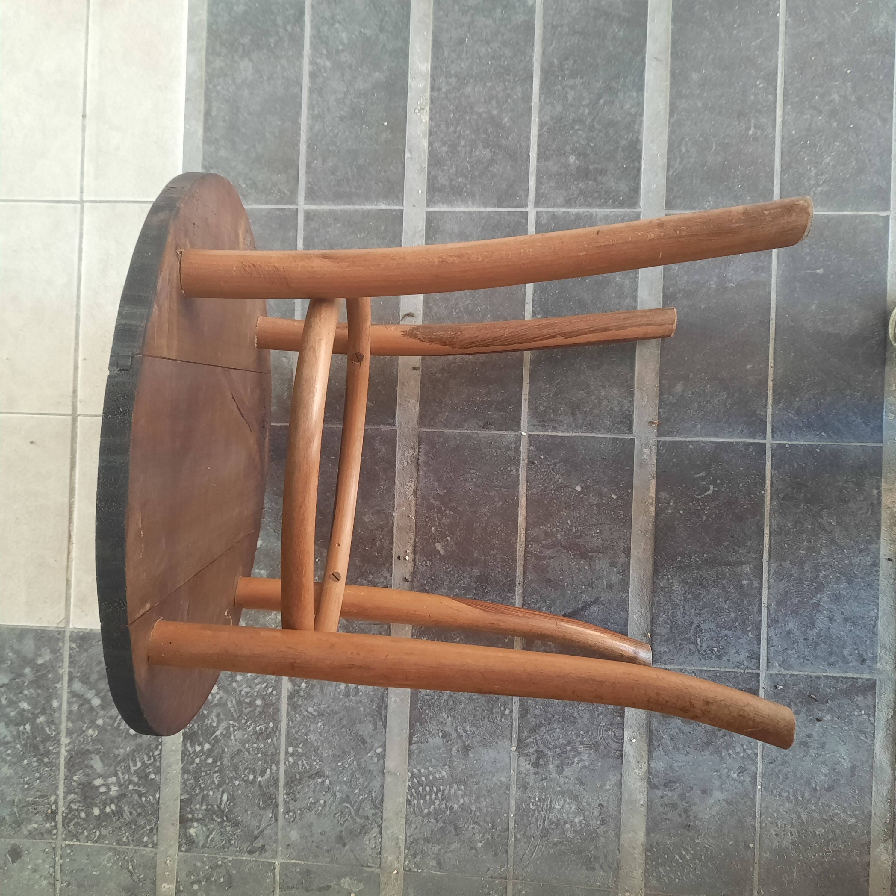 Wooden coffee table