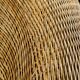 Large wicker basket armchair, Italy, 1970s