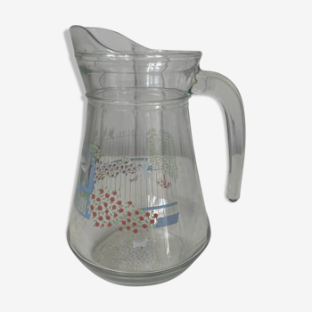 Carafe vintage yves rocher pichet rétro