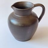 Handcrafted stoneware pitcher