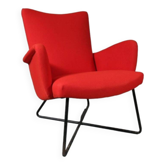 1950s Unique lounge chair in the style of Grete Jalk, Denmark
