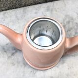 Heating teapot Salam Guy Degrenne 4 cups rare pink ceramic