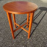 4 nesting teak rolling table Scandinavian design from the 60s Poul Hundevad