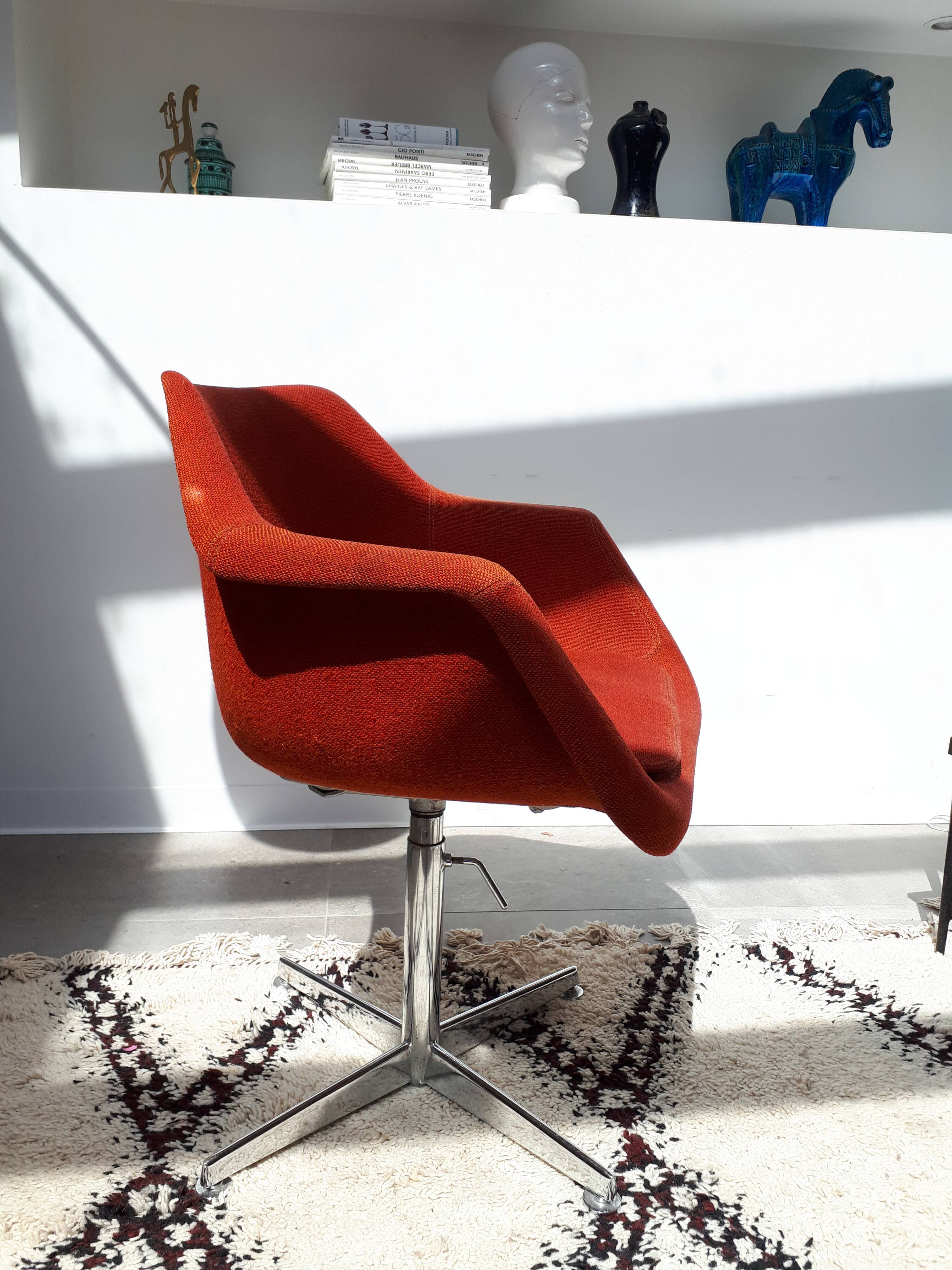 Robin day armchair for hille 70 years