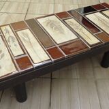 Coffee table by Roger Capron.