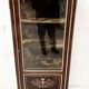 Louis XV style display cabinet in mahogany and bronze, 19th century.