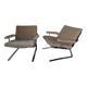 Paire de fauteuils modernistes de Reinhold Adolf pour COR,  1970