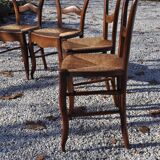 Nice chair wood bedded