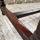 Table XXL noyer massif foncé 3m