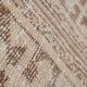 Tapis de couloir turc vintage 57x374 cm