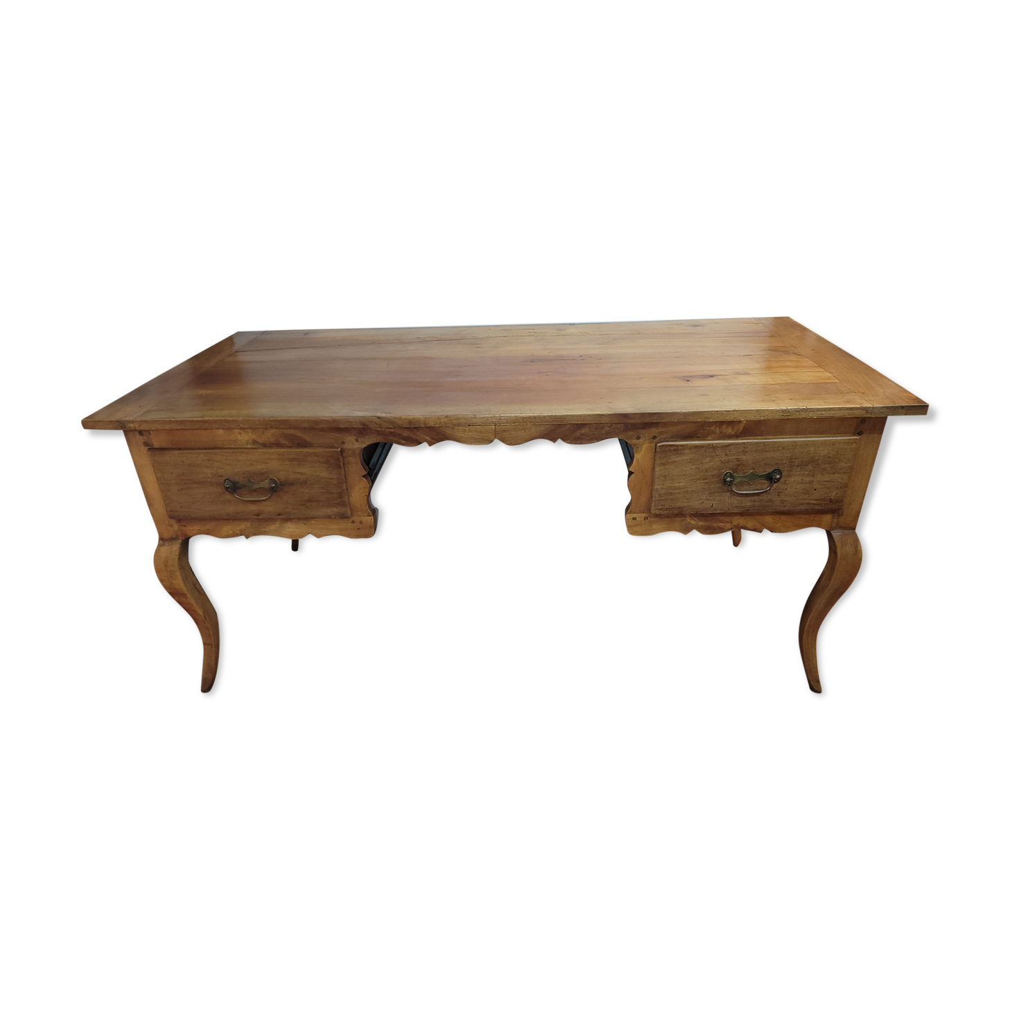 Office louis XV Norman style in cherry tree