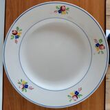 Lot de 12 assiettes Gien modèle Nice
