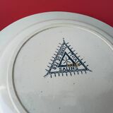 Set of 5 Salins ironstone soup plates