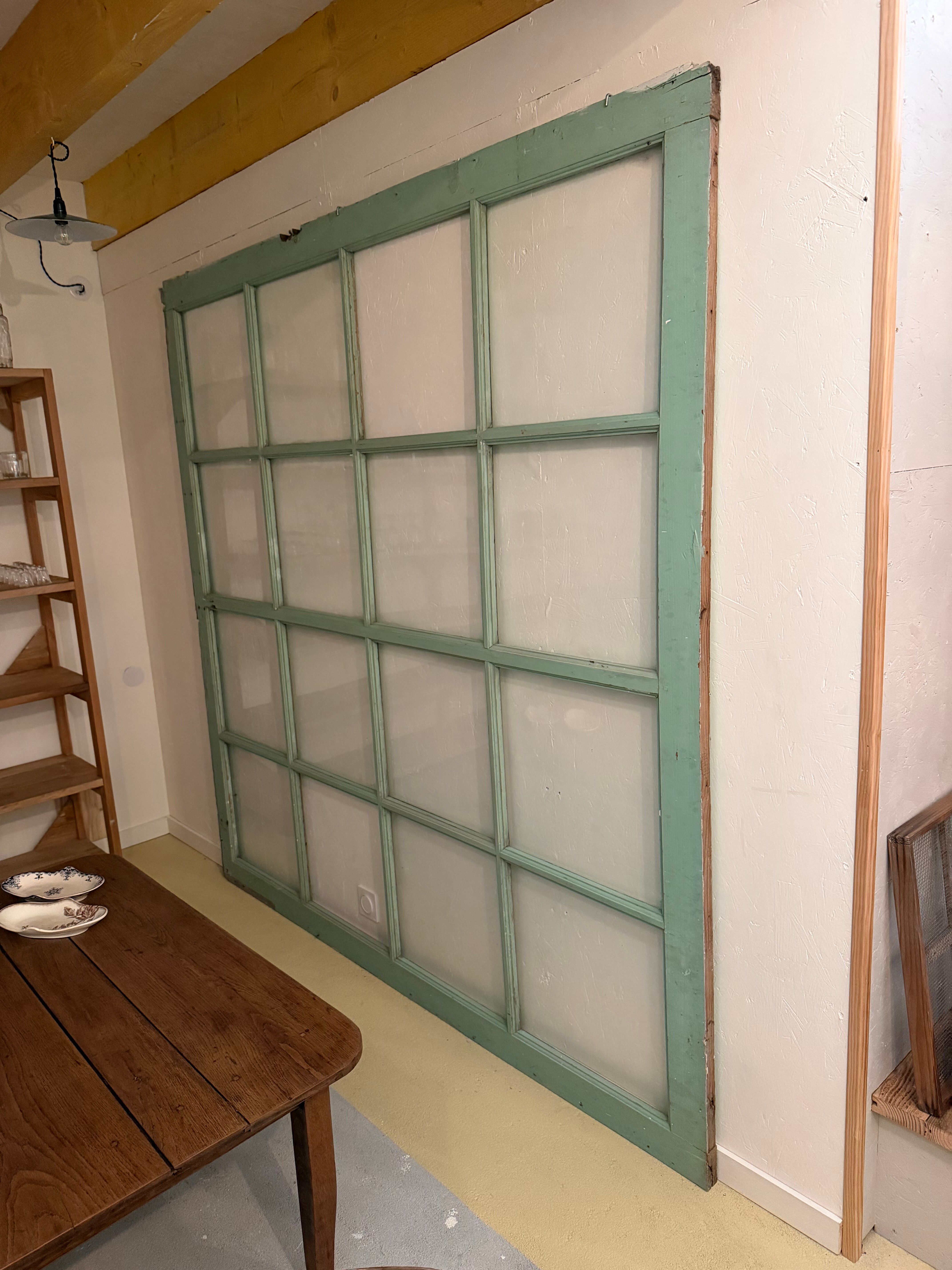 Antique wooden skylight