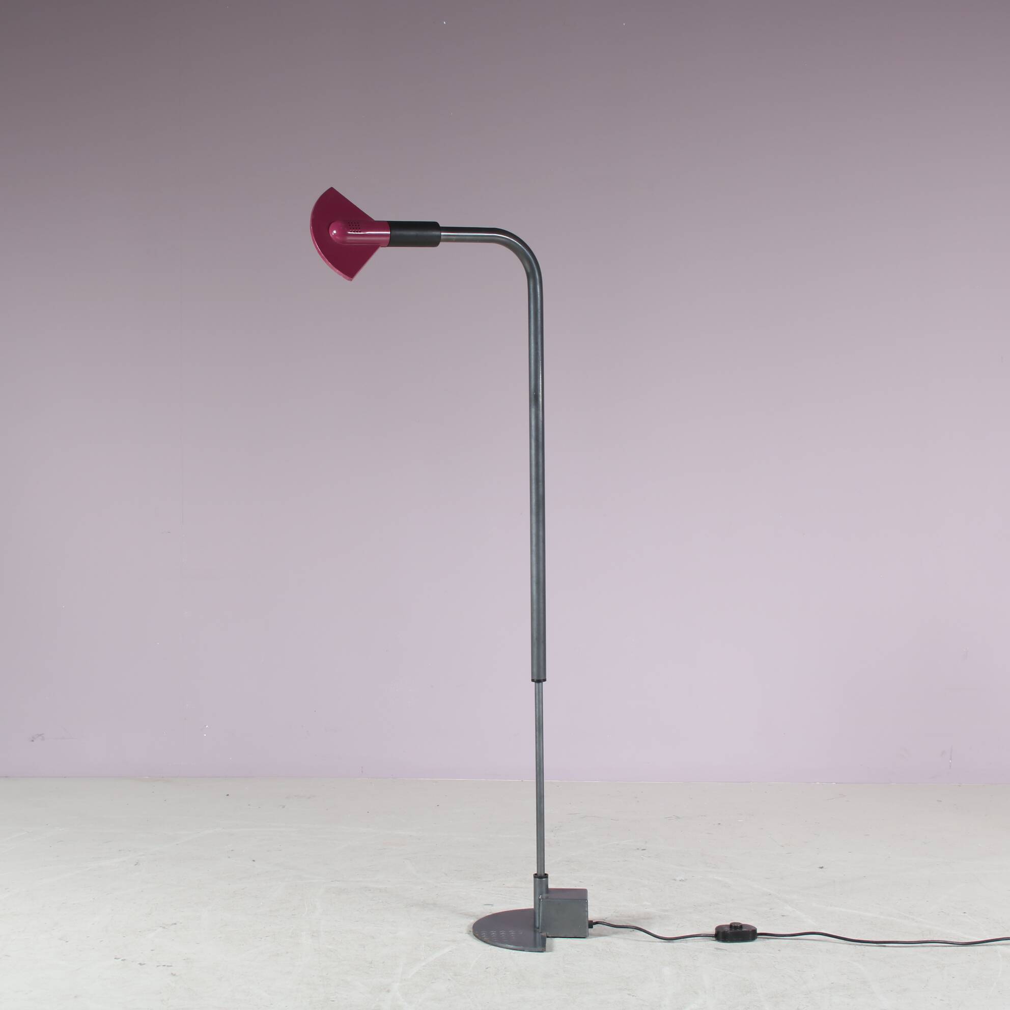 1980s Floor lamp by Hans Von Klier for Bilumen, Italy