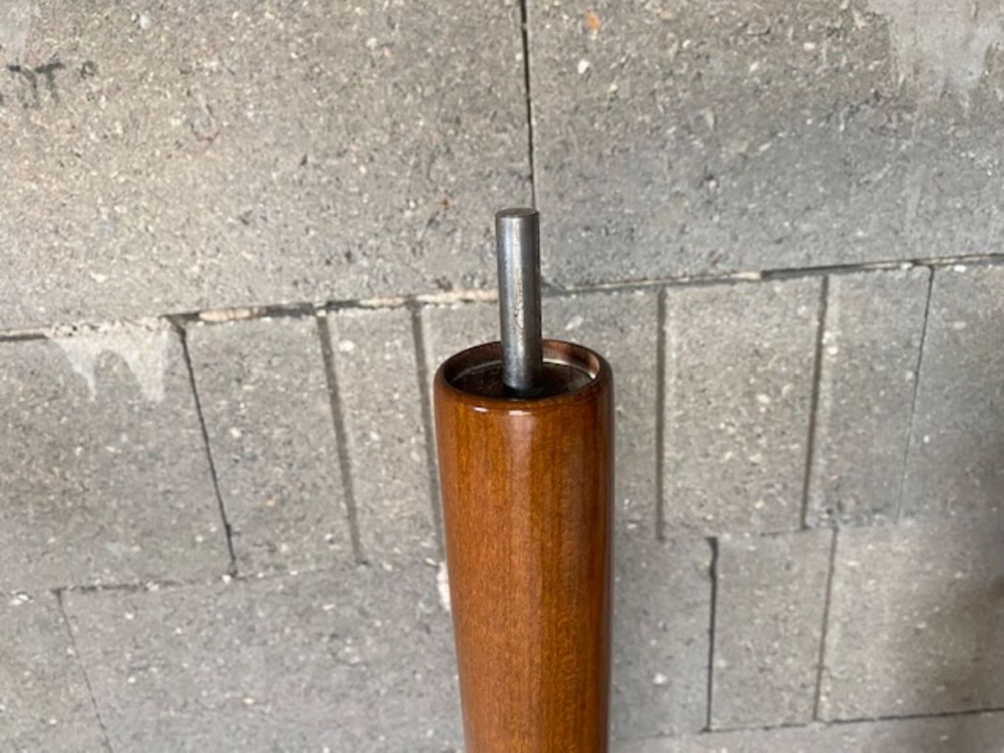 Coat rack swivel parrot Baumann bistro style 1960 curved wood
