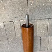 Coat rack swivel parrot Baumann bistro style 1960 curved wood