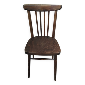 Vintage thonet bistro chair stamped czechoslovakia