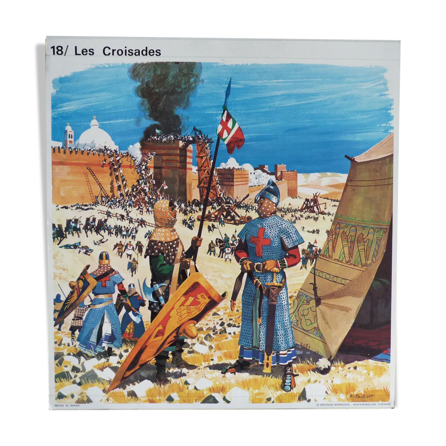 School poster: The Crusades