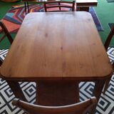 Kitchen table and four bistro chairs