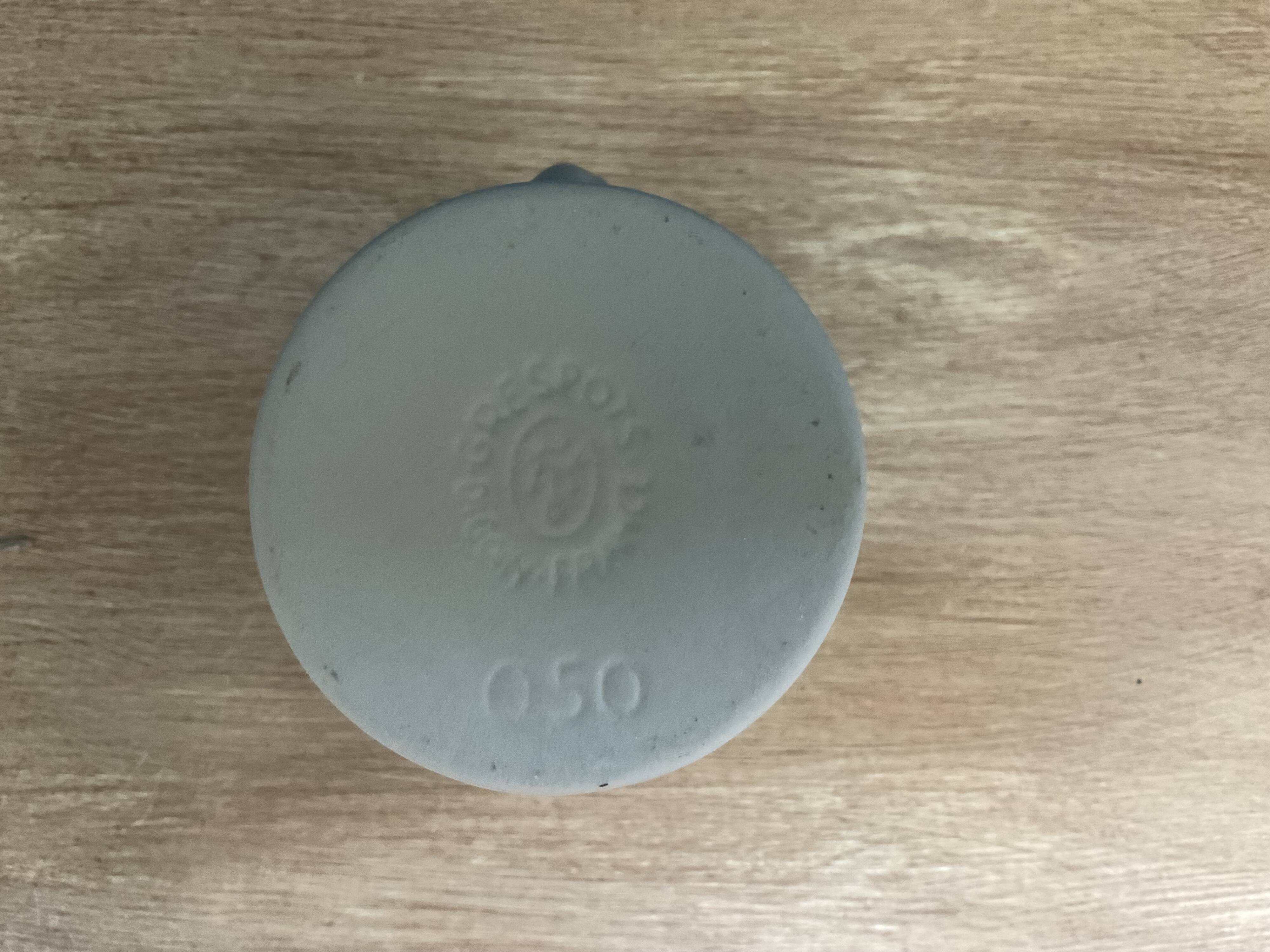 Vintage two-tone stoneware water service – Digoin Manufacture – Water green