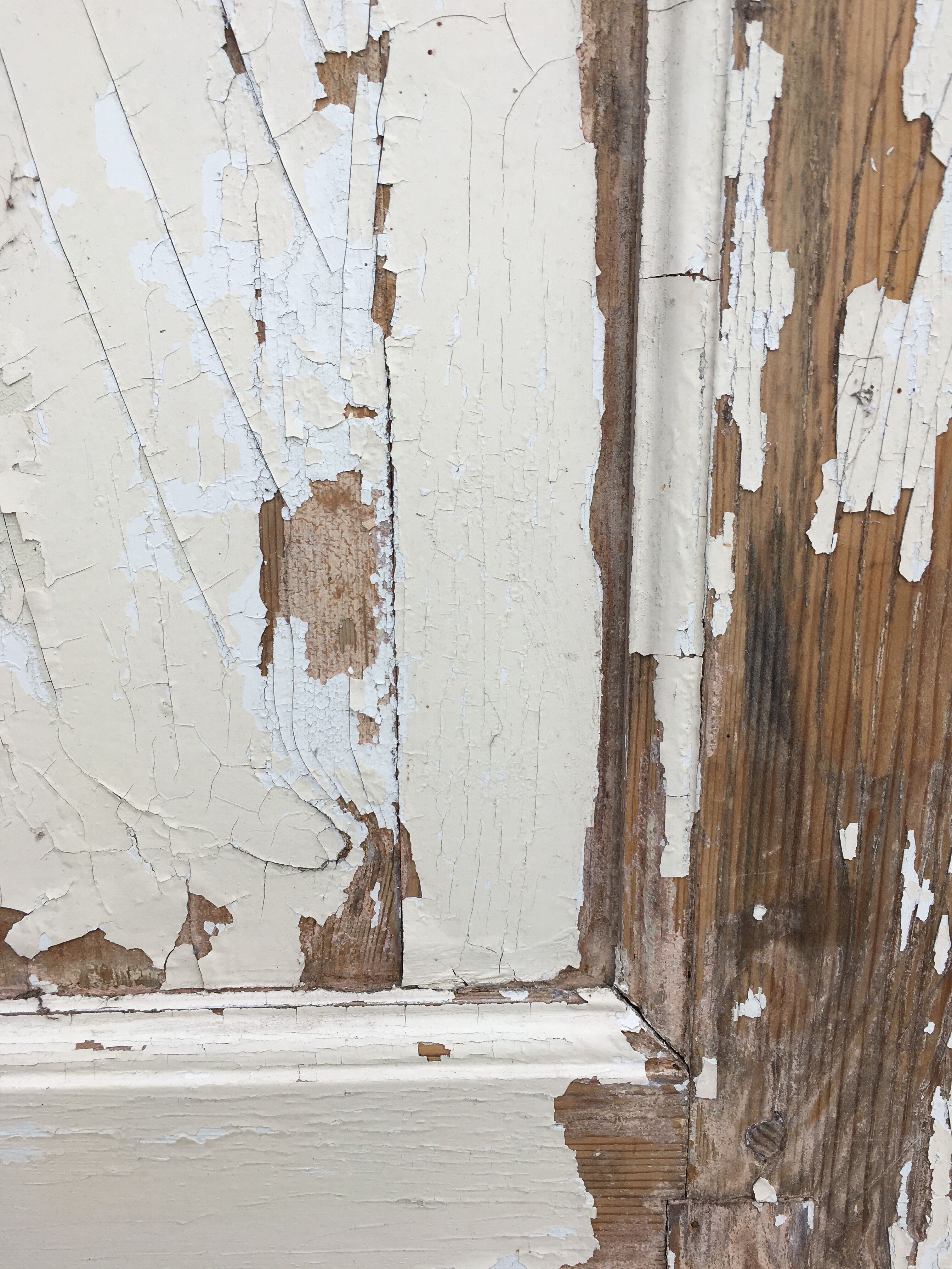 Patinated door