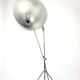 Floor lamp, old projector, flash photos