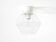 1970s Limburg glass ceiling lamp in octagon shape with its original box