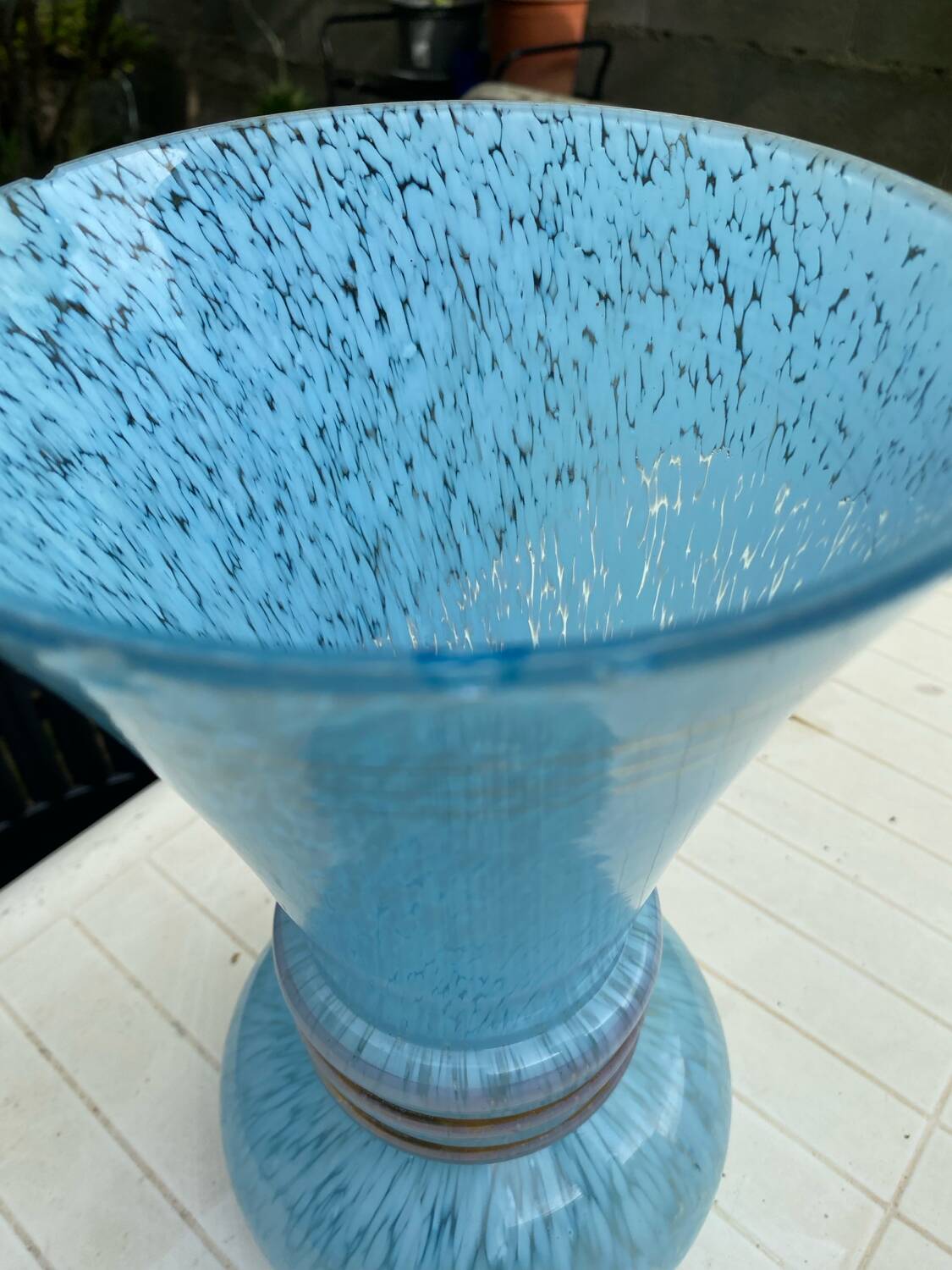 Large Clichy vase