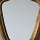 Miroir doré - 28 x 23 cm