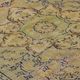Vintage Turkish Floral Medallion Rug Beige 290 x 164 cm