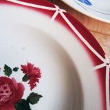 Set of 6 flower plates