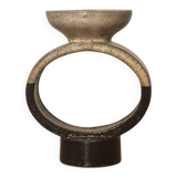 Vintage Czech Ceramic Candle Holder 1960s