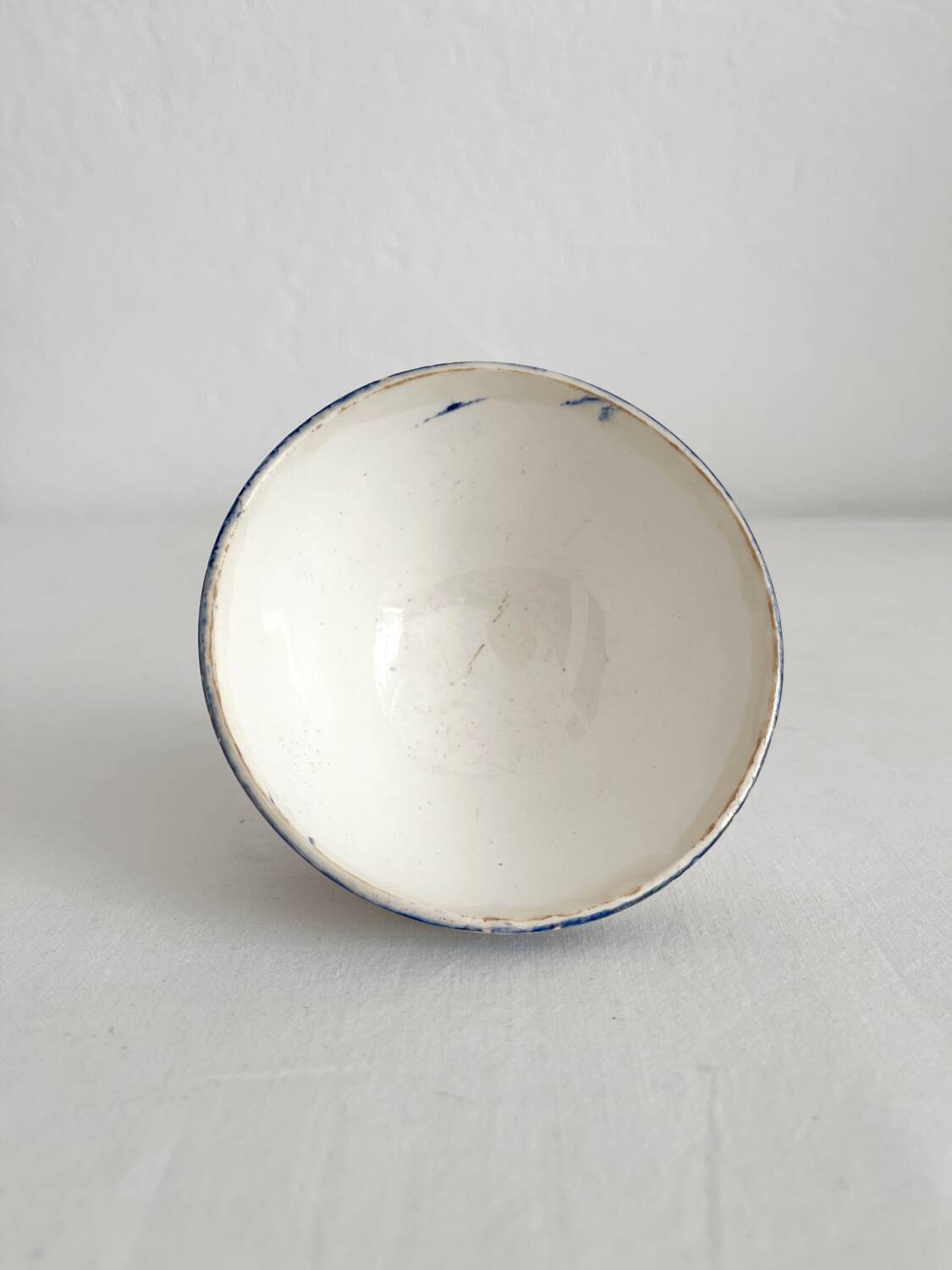 Small old earthenware bowl “Mary Lou” Digoin vintage